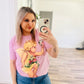 Zara graphic angel tee