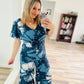 My street tie dye jumpsuit