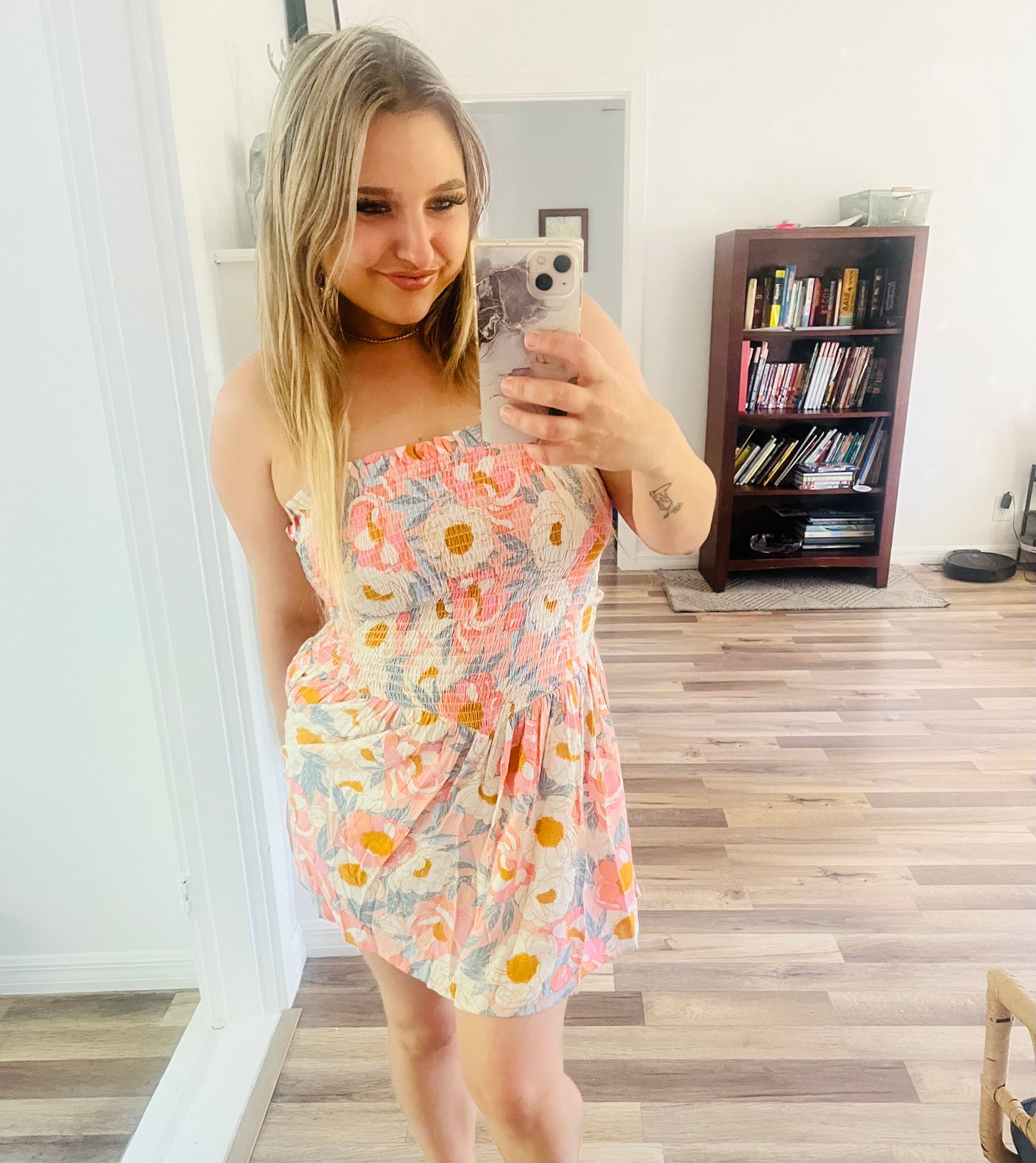 Body glove floral dress