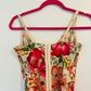 Sophie B floral corset tank top