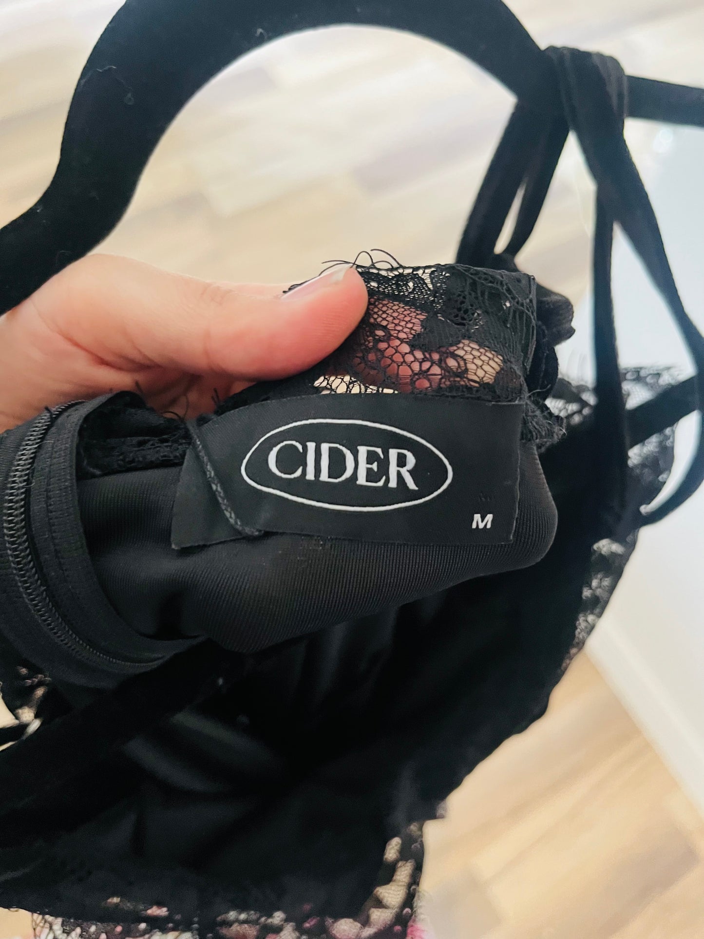 Cider black dress