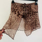 Cheetah print tube top