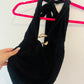 Black halter tank top