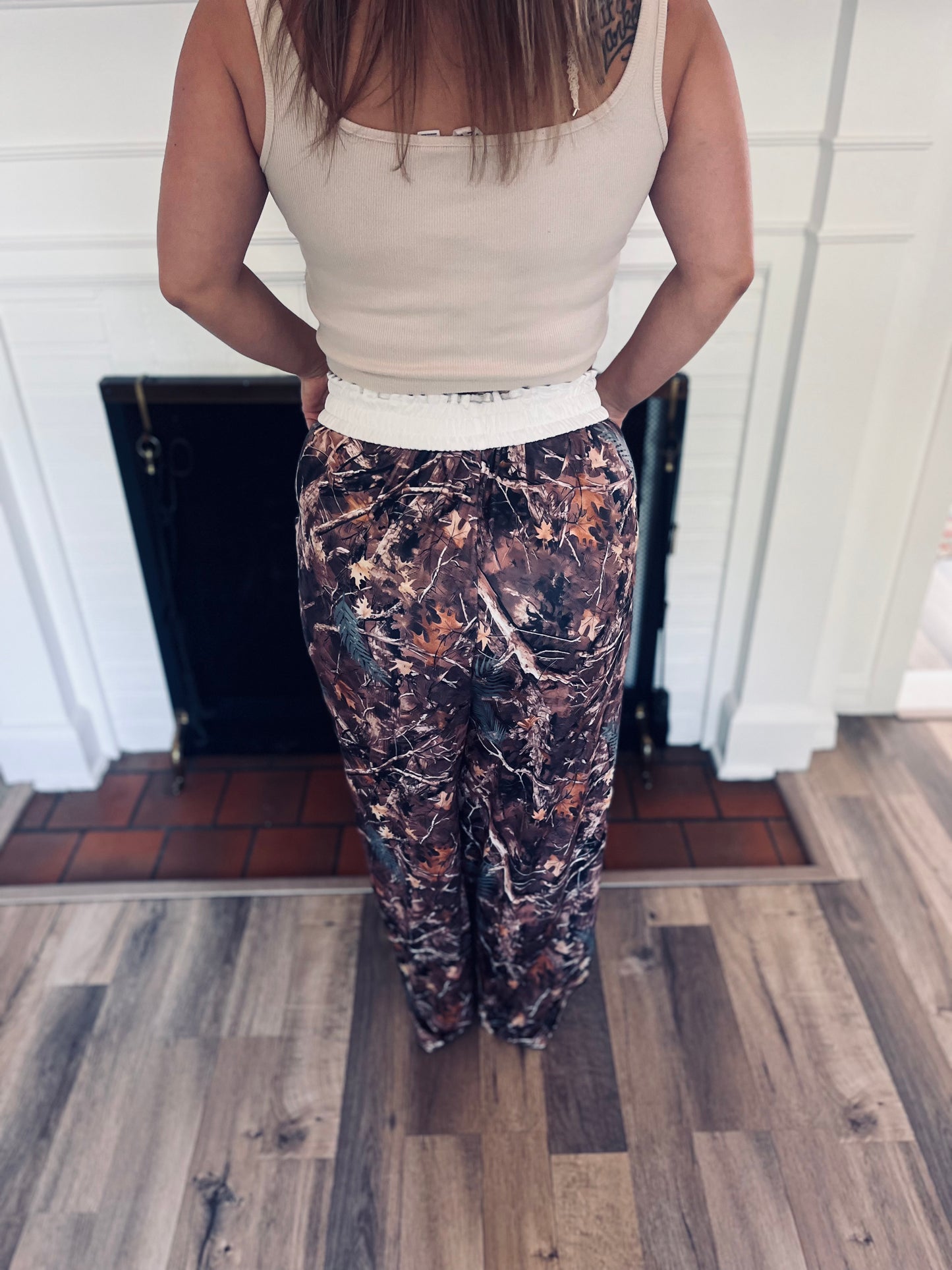 Kay’s camo pants