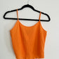 Double zero orange tank top