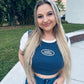Land Rover crop tee