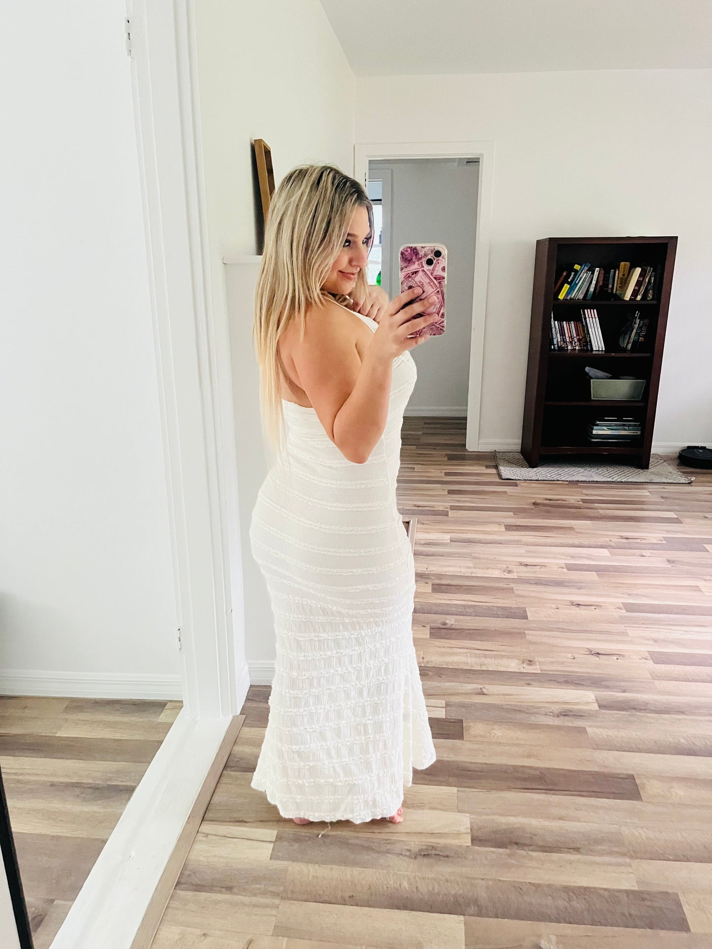 White dress