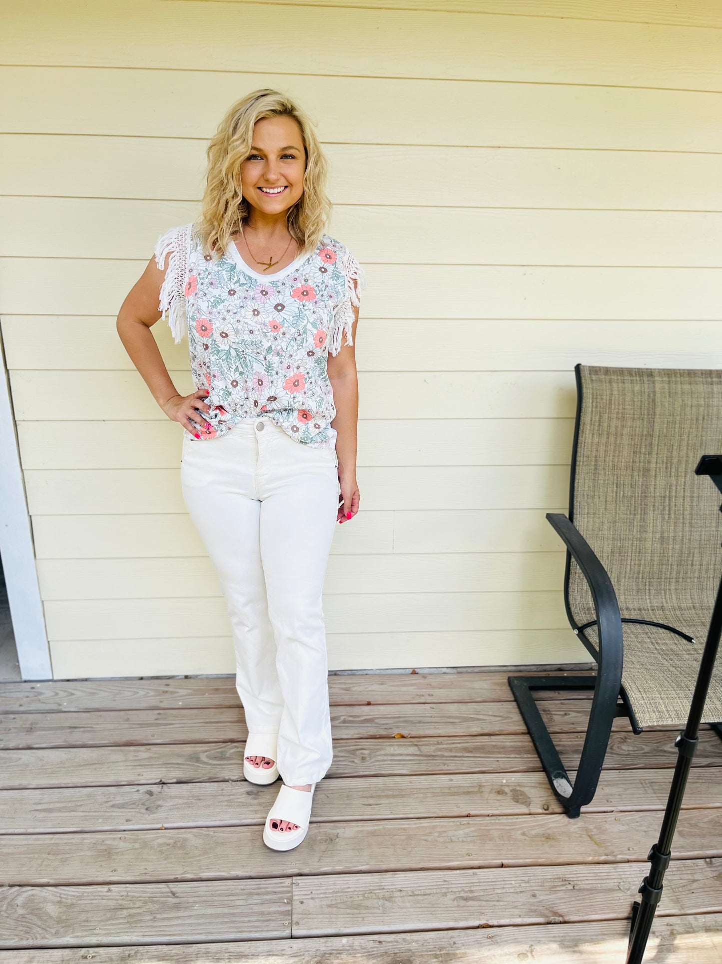 Kay’s Floral Boho Top