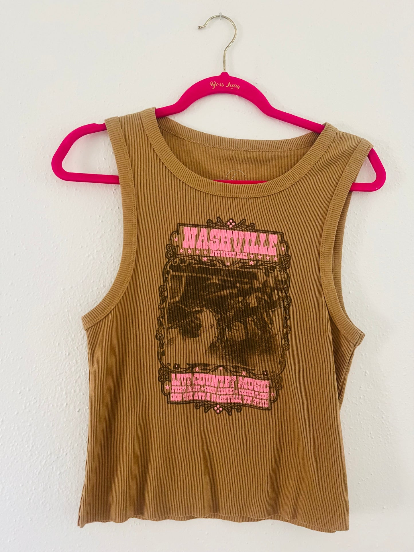 Nashville graphic tank top