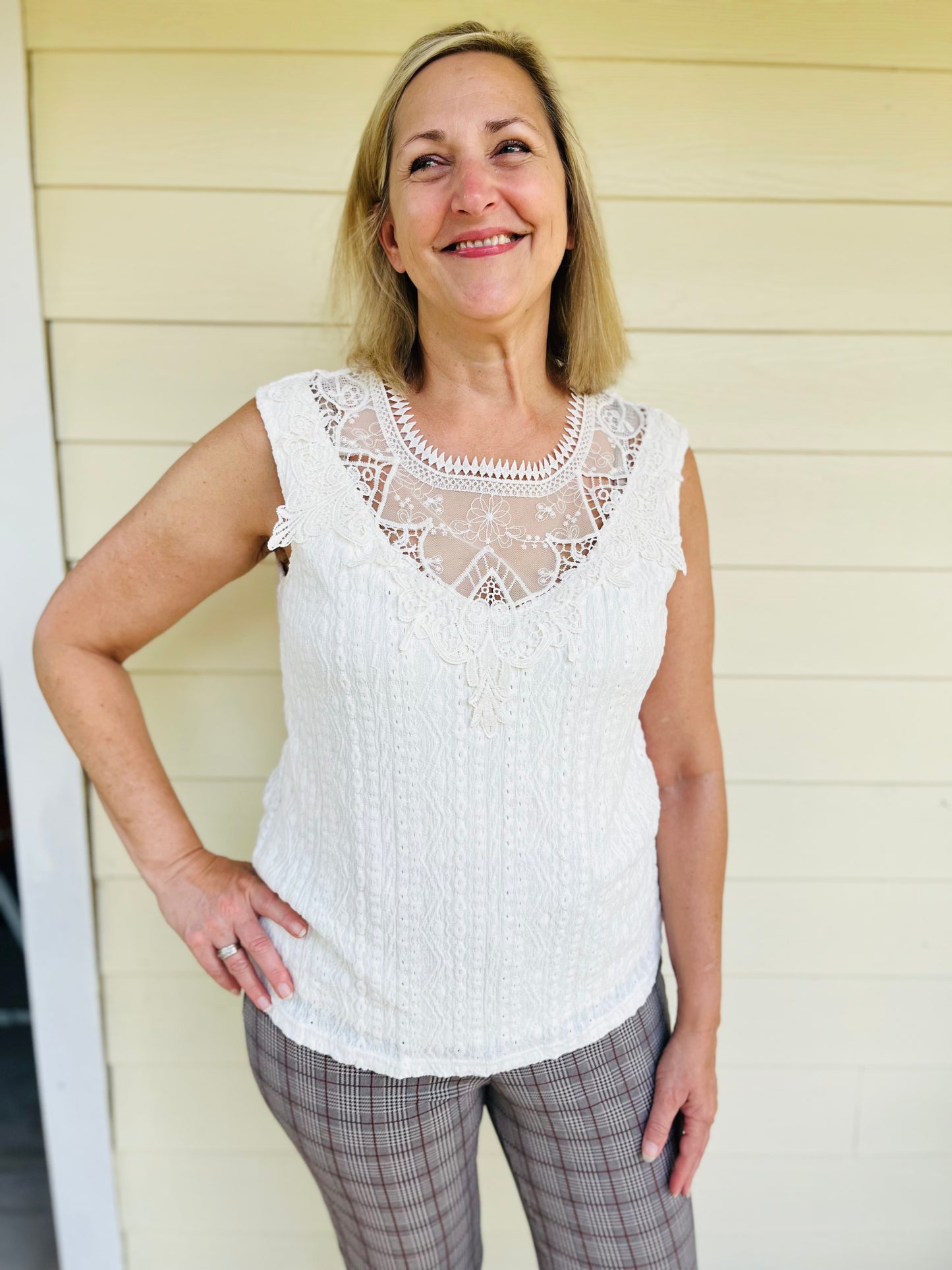 Willa Lace Tank Top