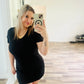 Popular 21 black mini dress