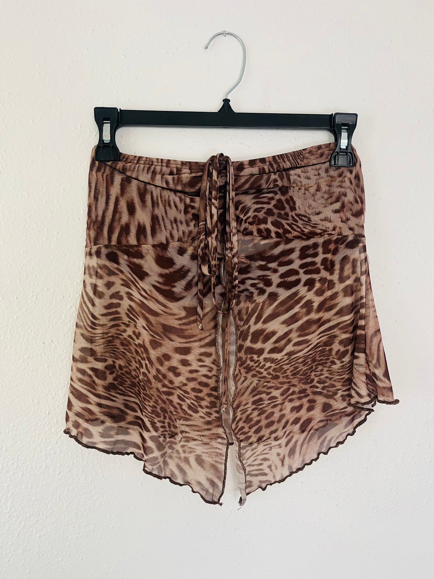 Cheetah print tube top