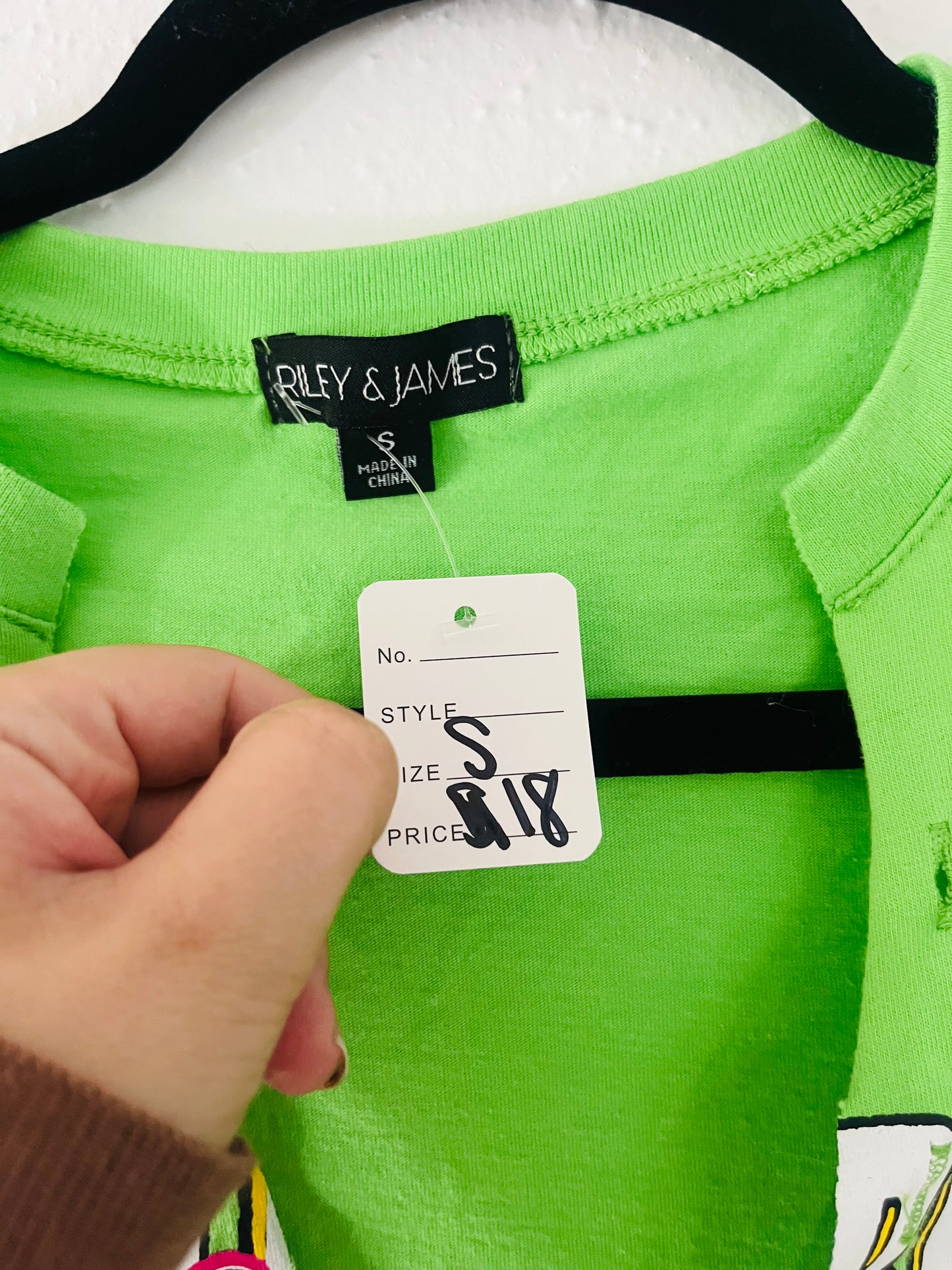 Riley & James Racer shirt