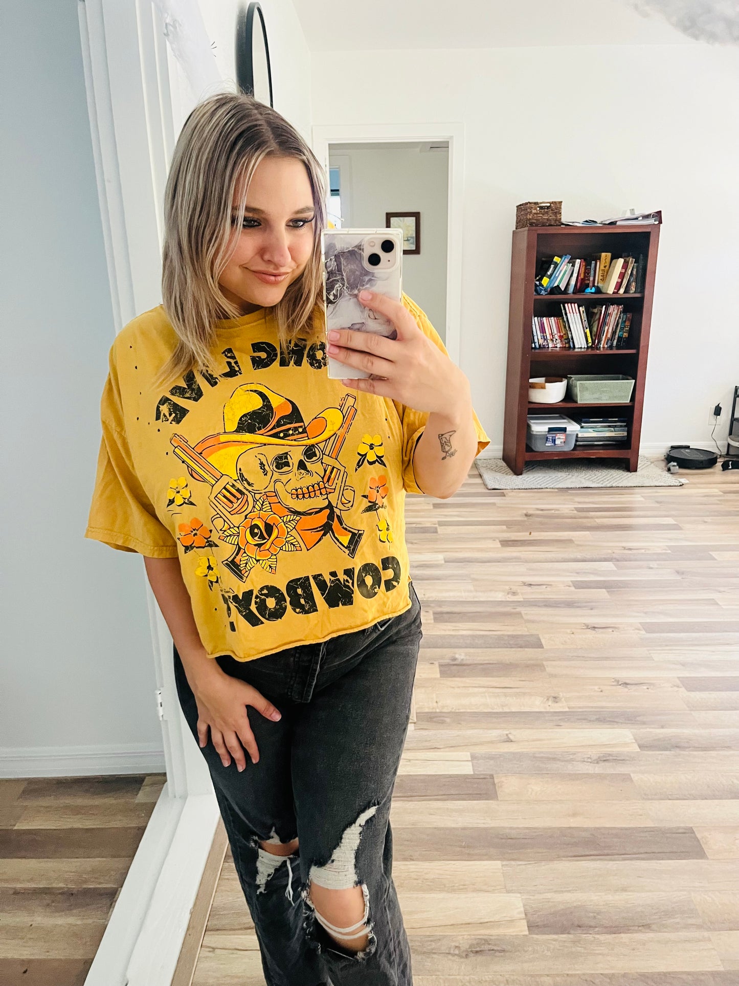 Long live cowboys graphic tee