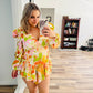 Privy floral romper