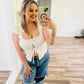 Lelis lace tank top