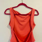Pink backless tank top