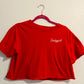 Baby girl graphic crop top
