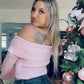 Wild fable pink sweater