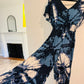 My street tie dye jumpsuit