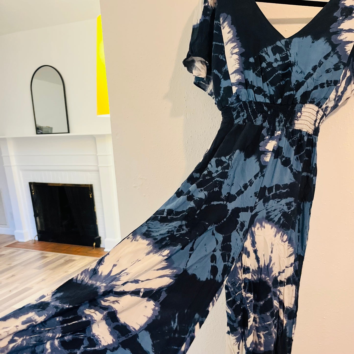 My street tie dye jumpsuit