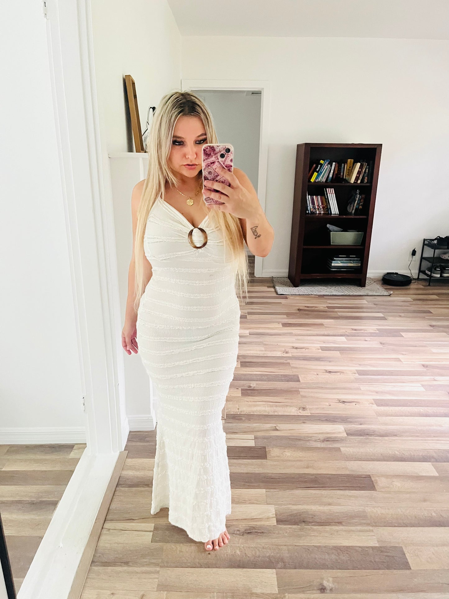 White dress