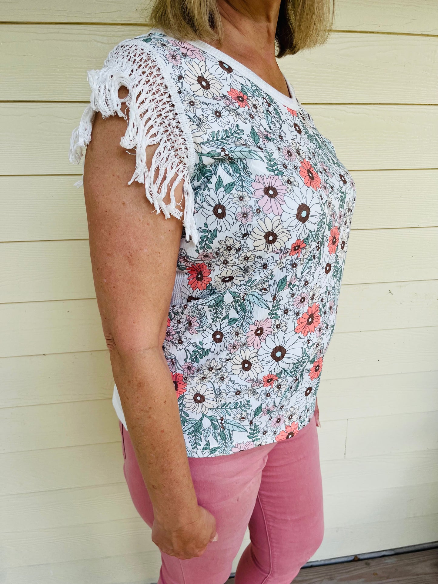 Kay’s Floral Boho Top