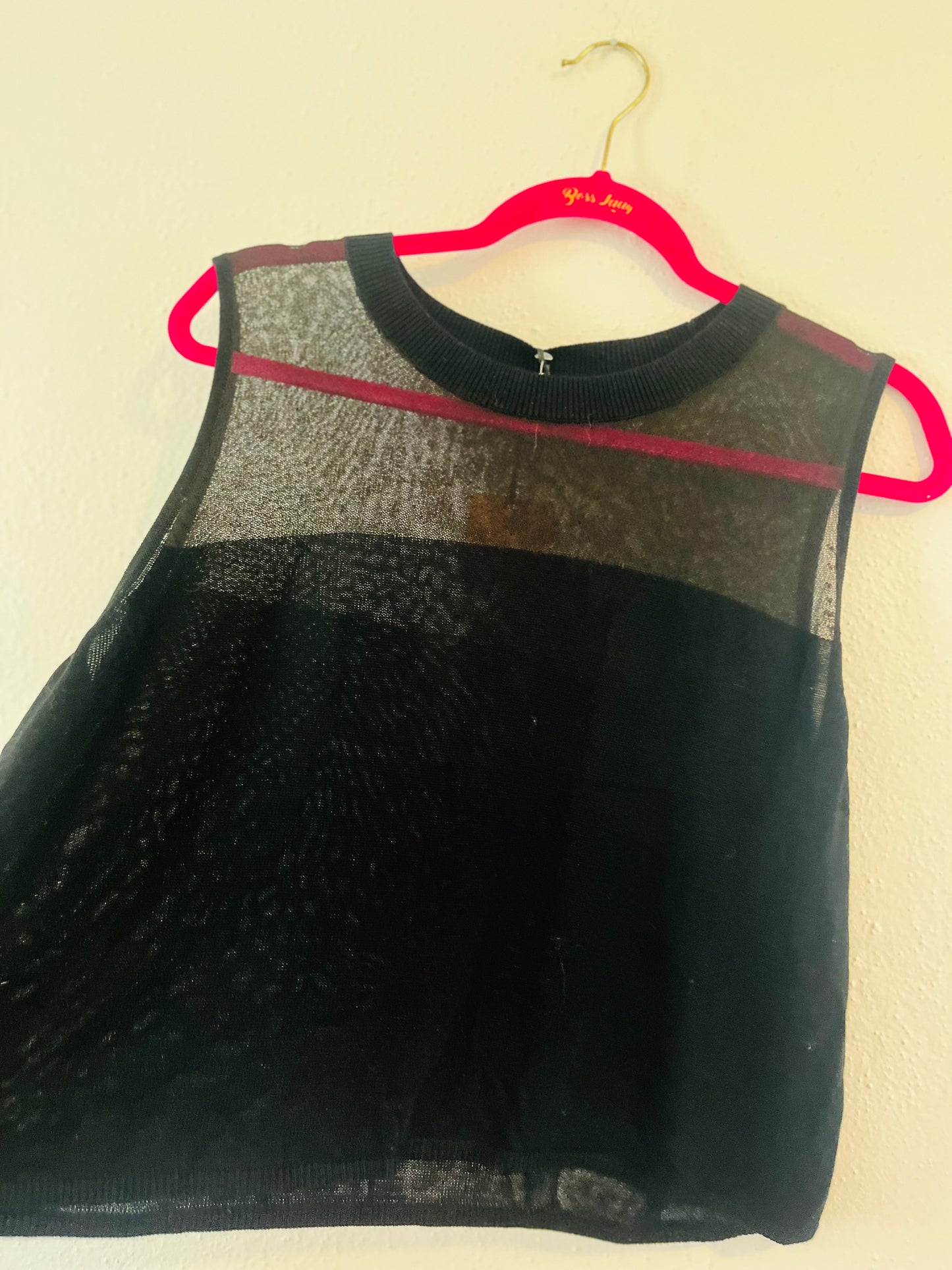 NWT future collective mesh tank top