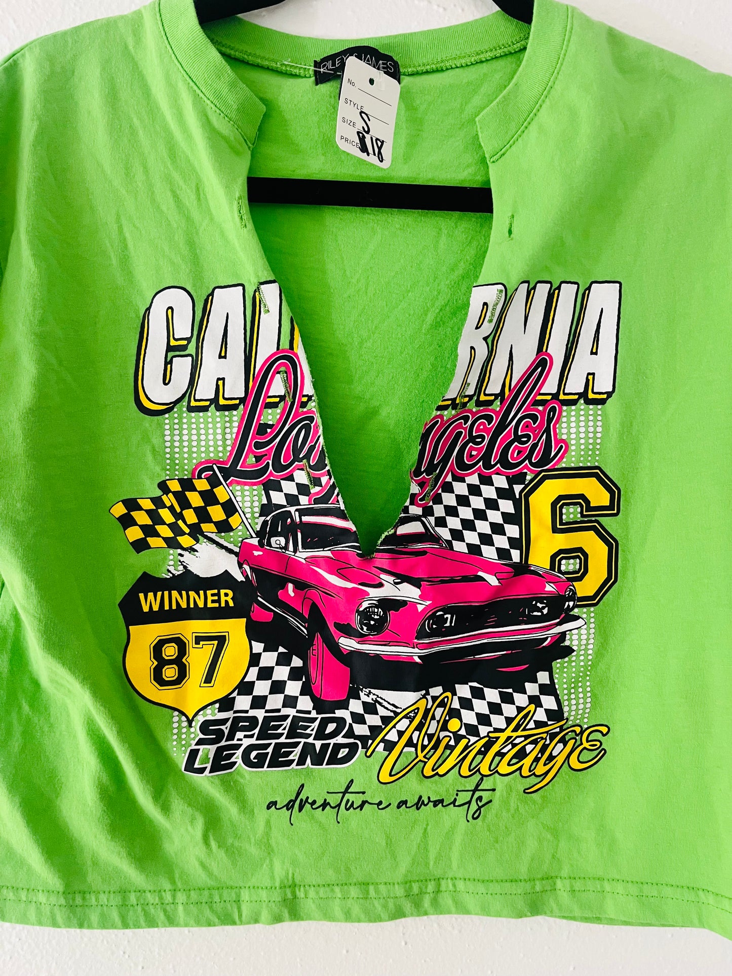 Riley & James Racer shirt