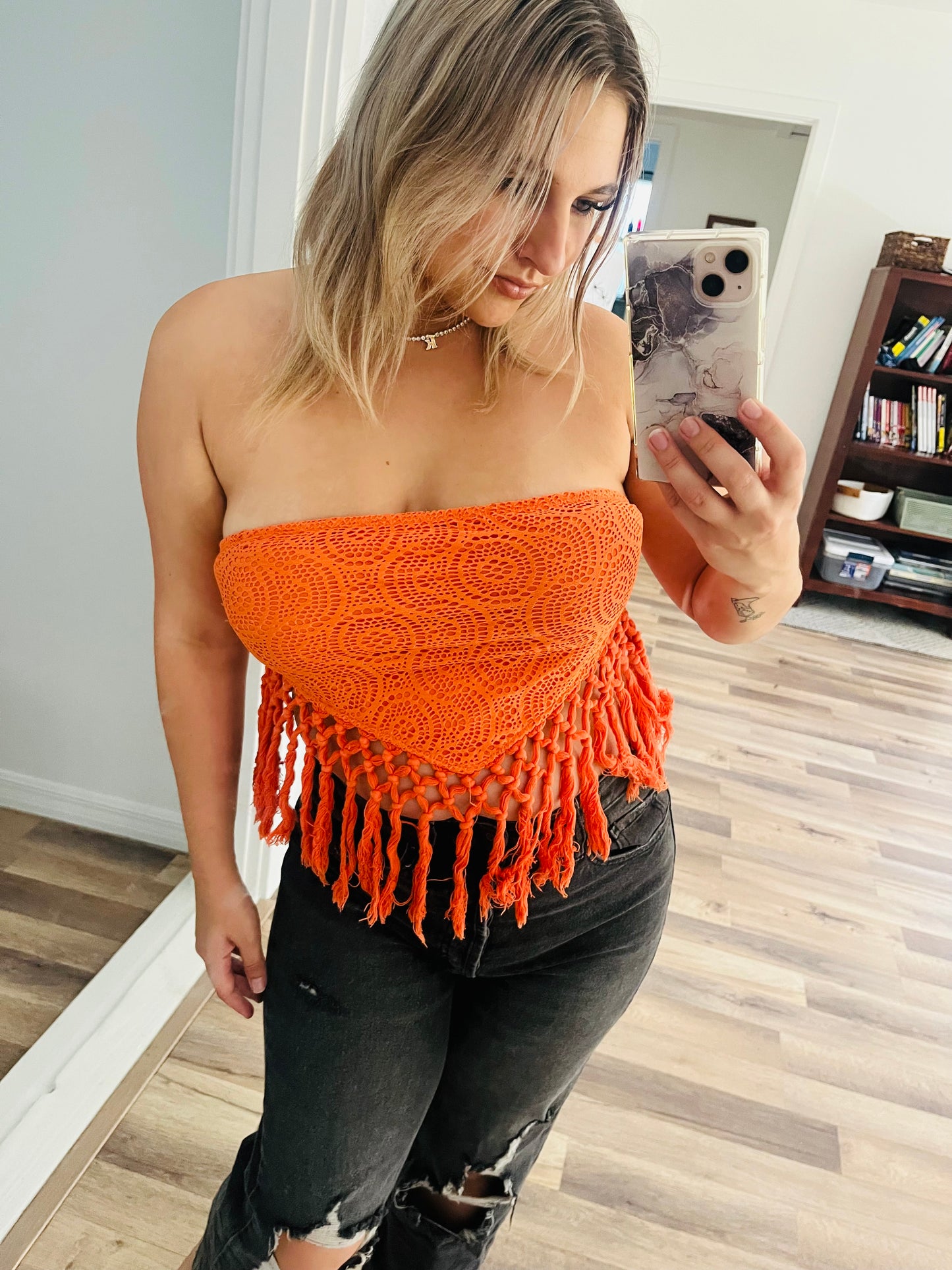 Crochet  tube top