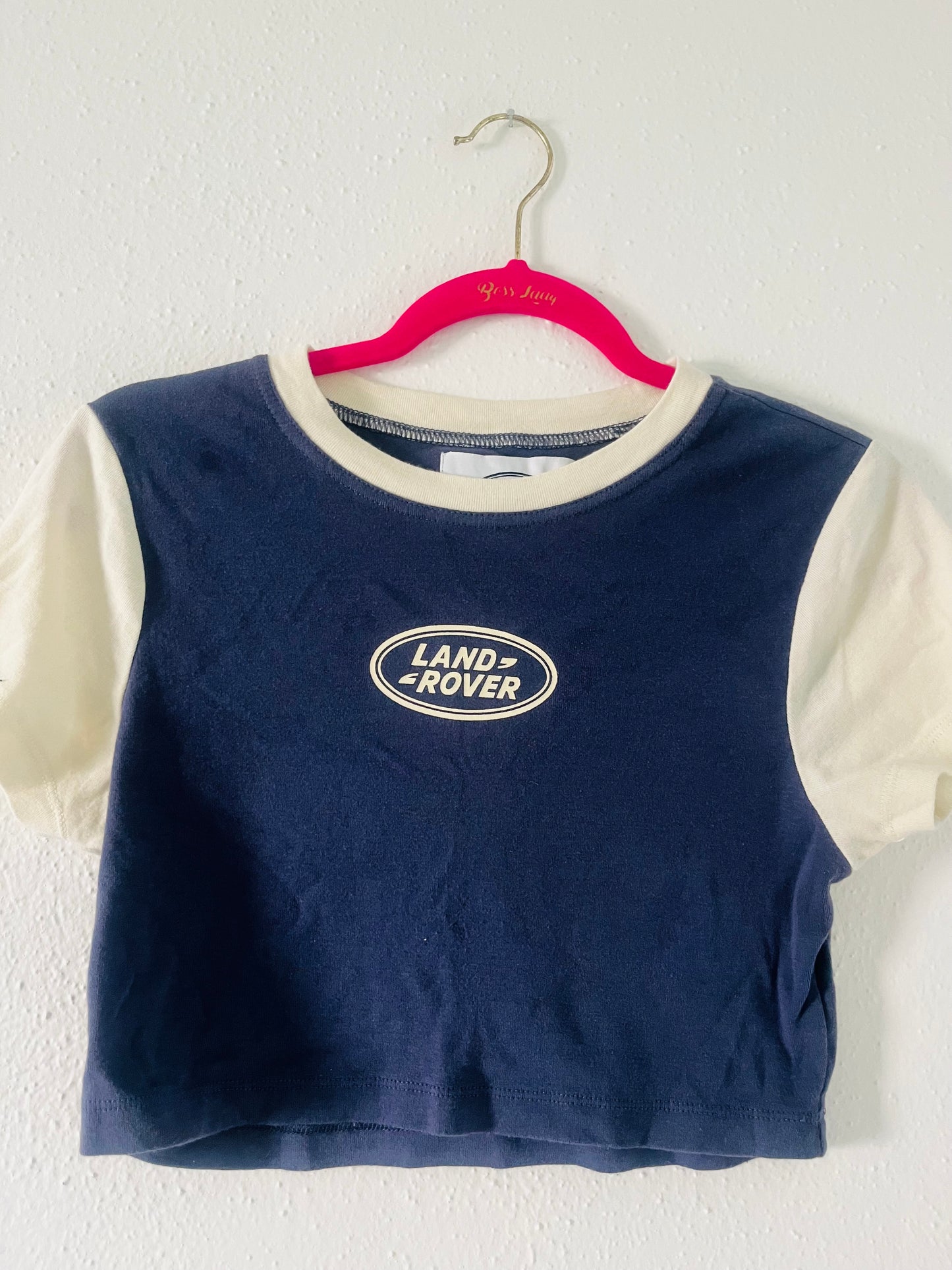Land Rover crop tee