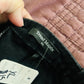 Denim zipper crop top