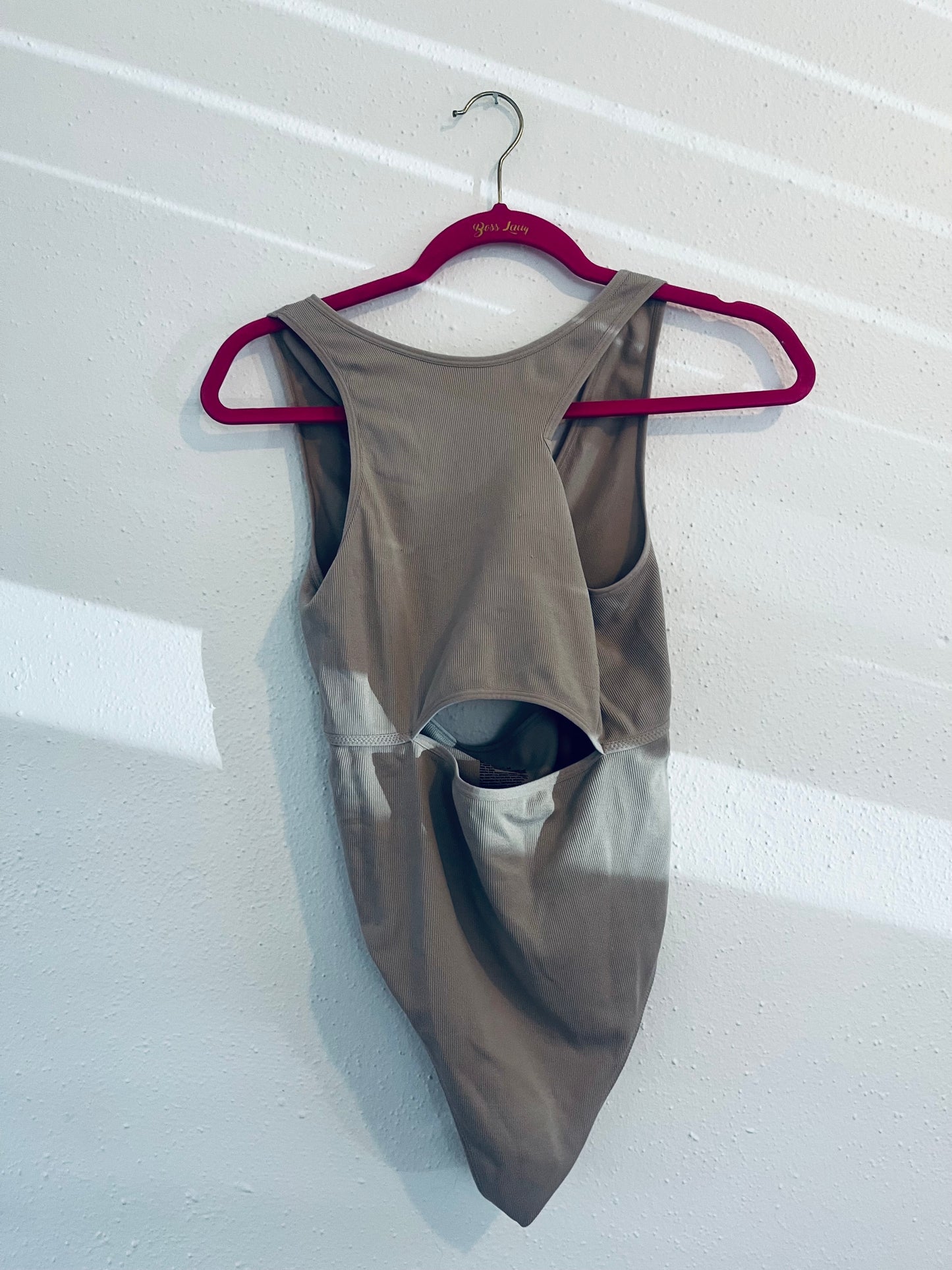 Colsie tan body suit