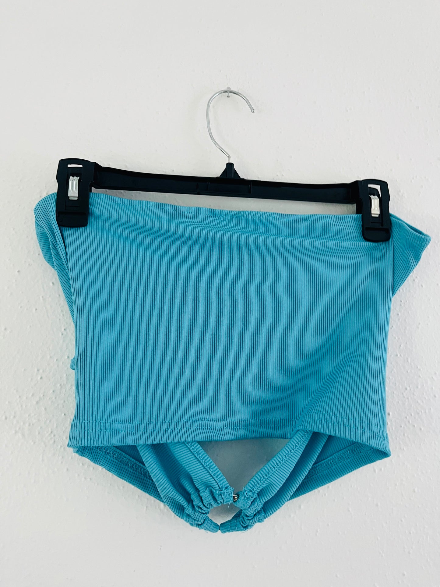 Shein blue tube top