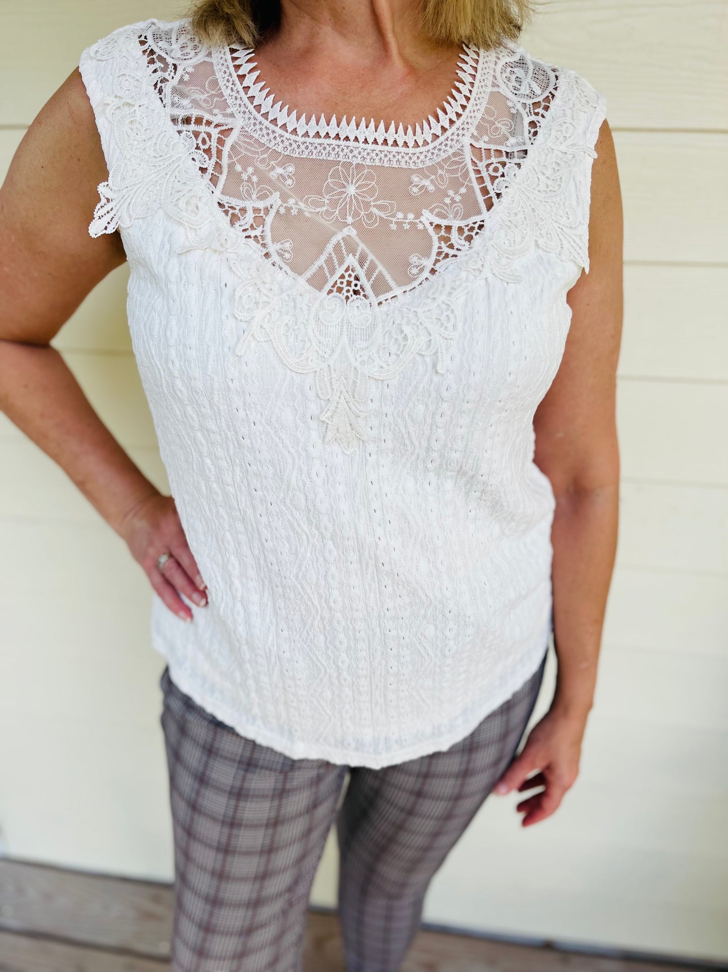 Willa Lace Tank Top