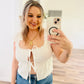 Lelis lace tank top