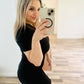 Popular 21 black mini dress