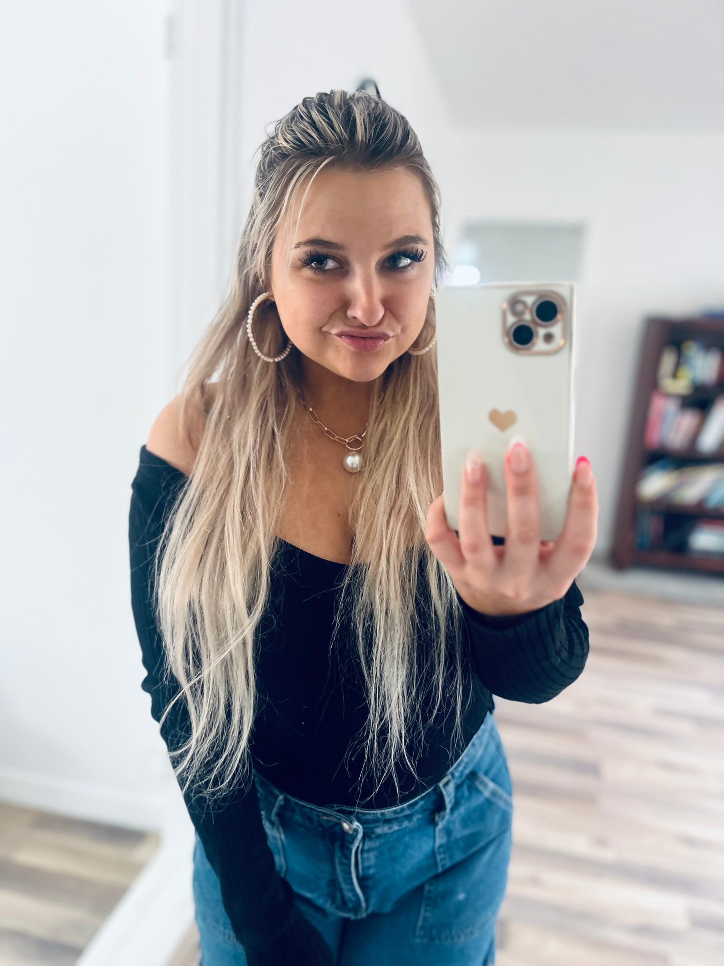 Love tree black body suit