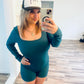 Blue romper