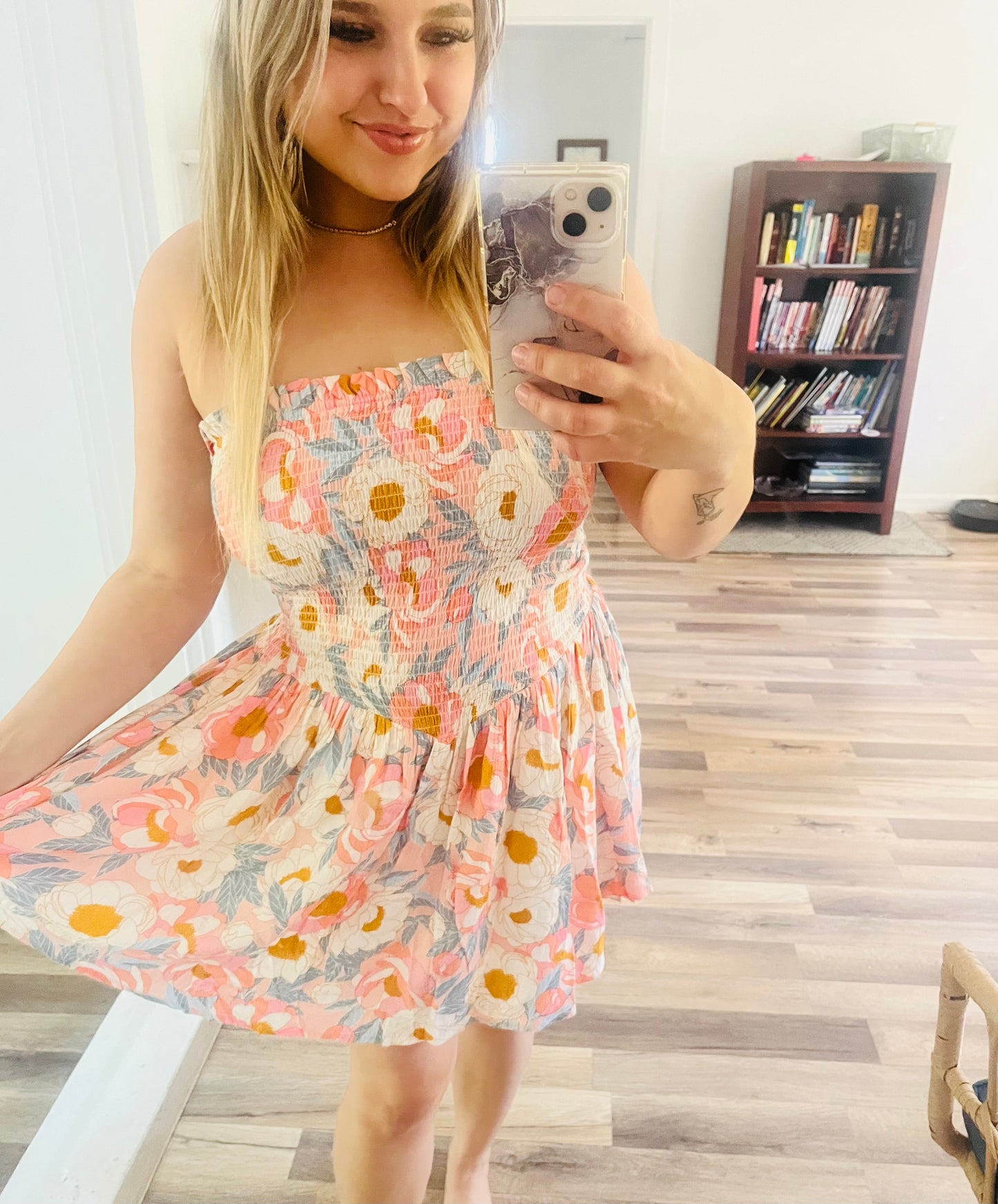 Body glove floral dress