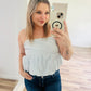Kirious buble tank top