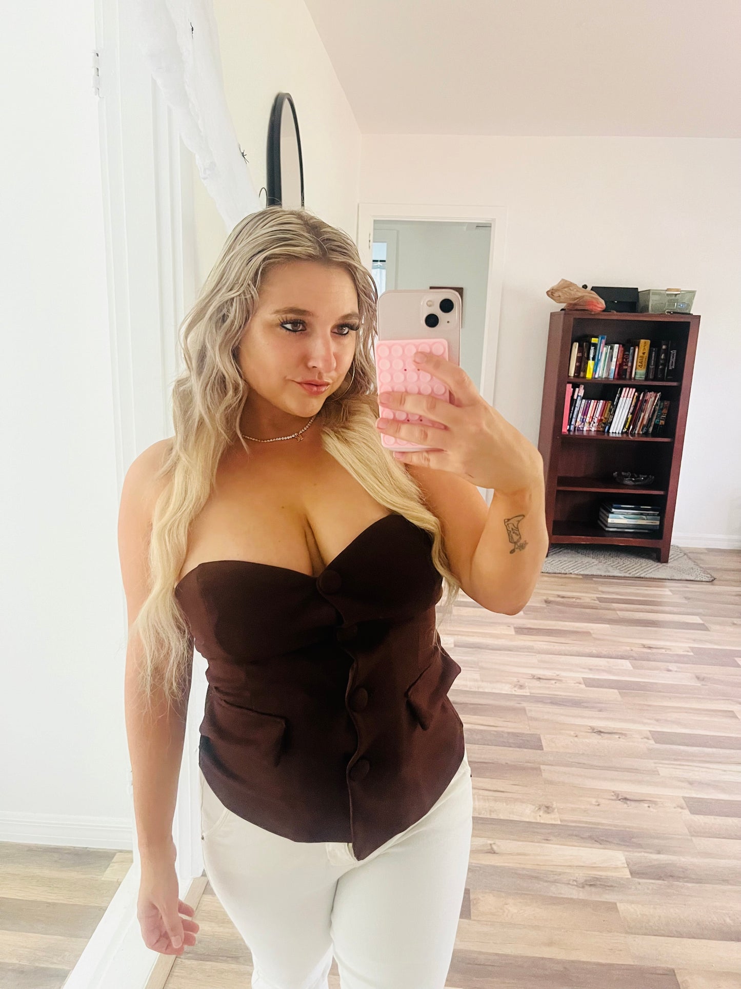 Biz casual tube top