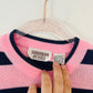 Sweater cropped short sleeve top