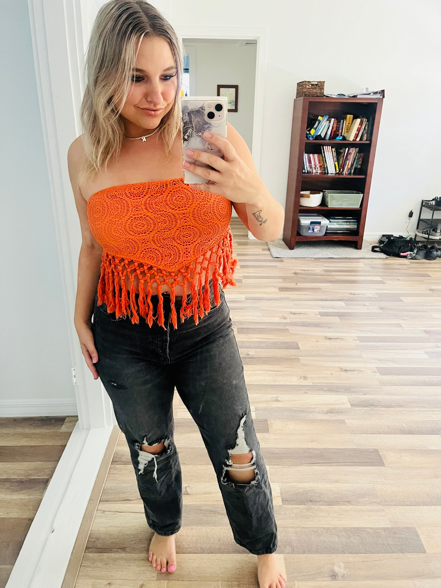 Crochet  tube top