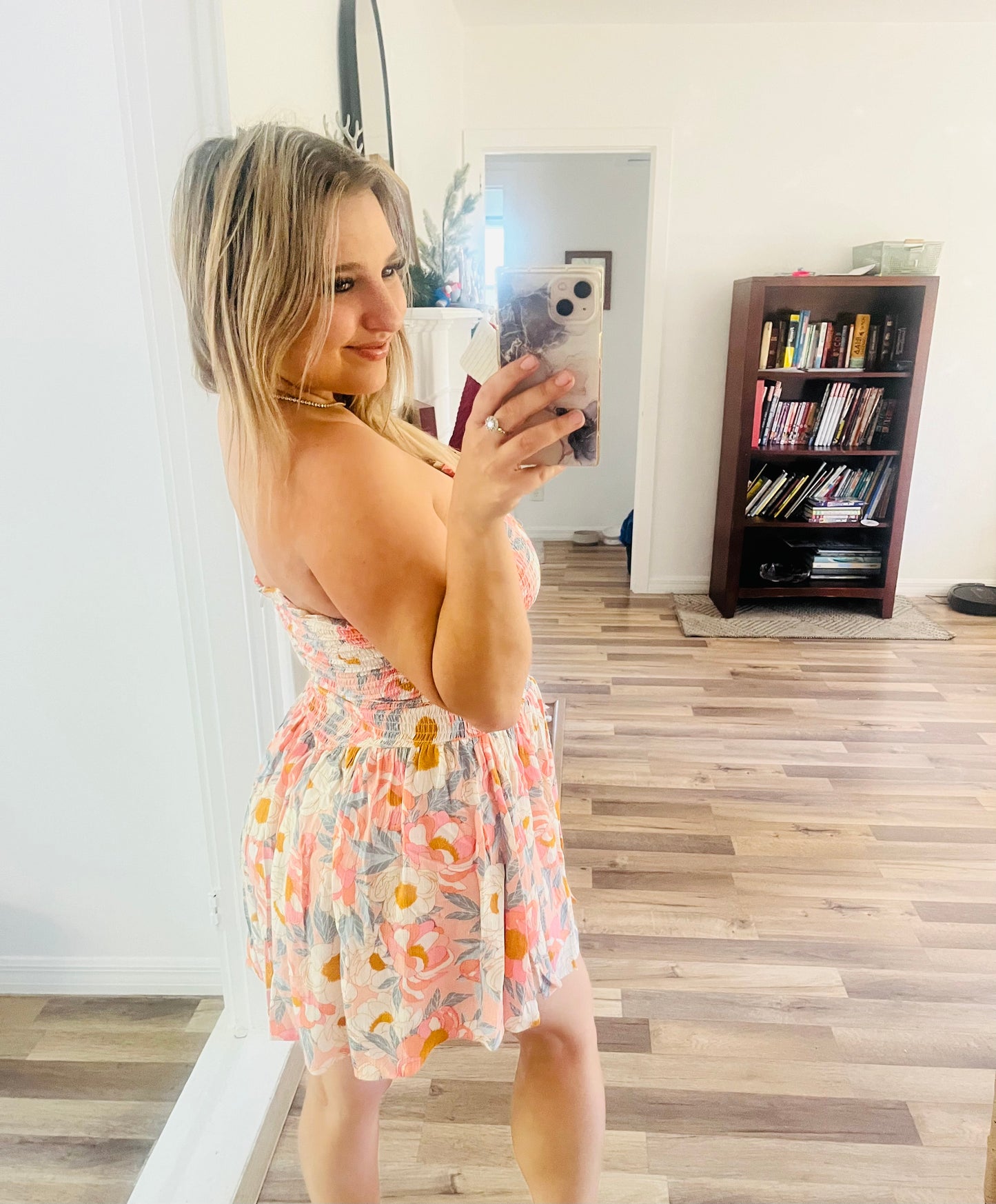 Body glove floral dress