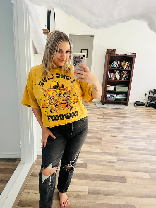 Long live cowboys graphic tee