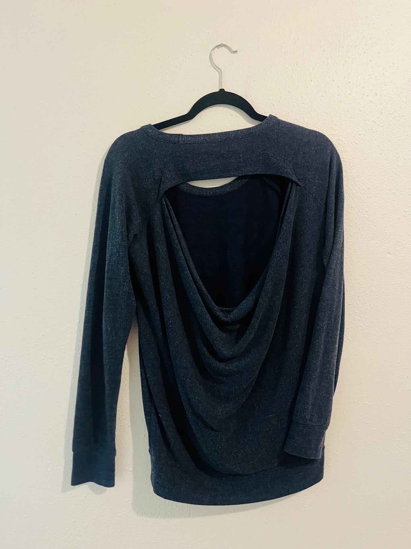 Graphic long sleeve top