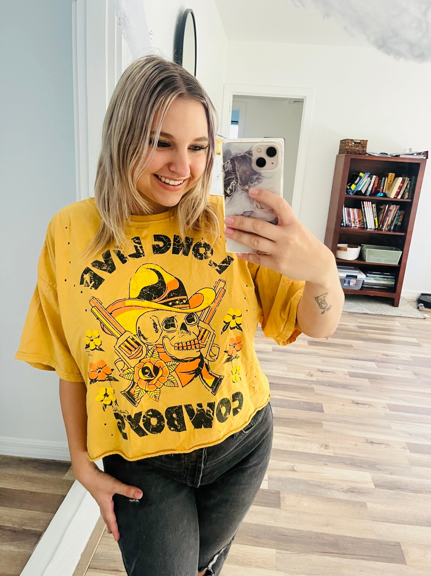 Long live cowboys graphic tee