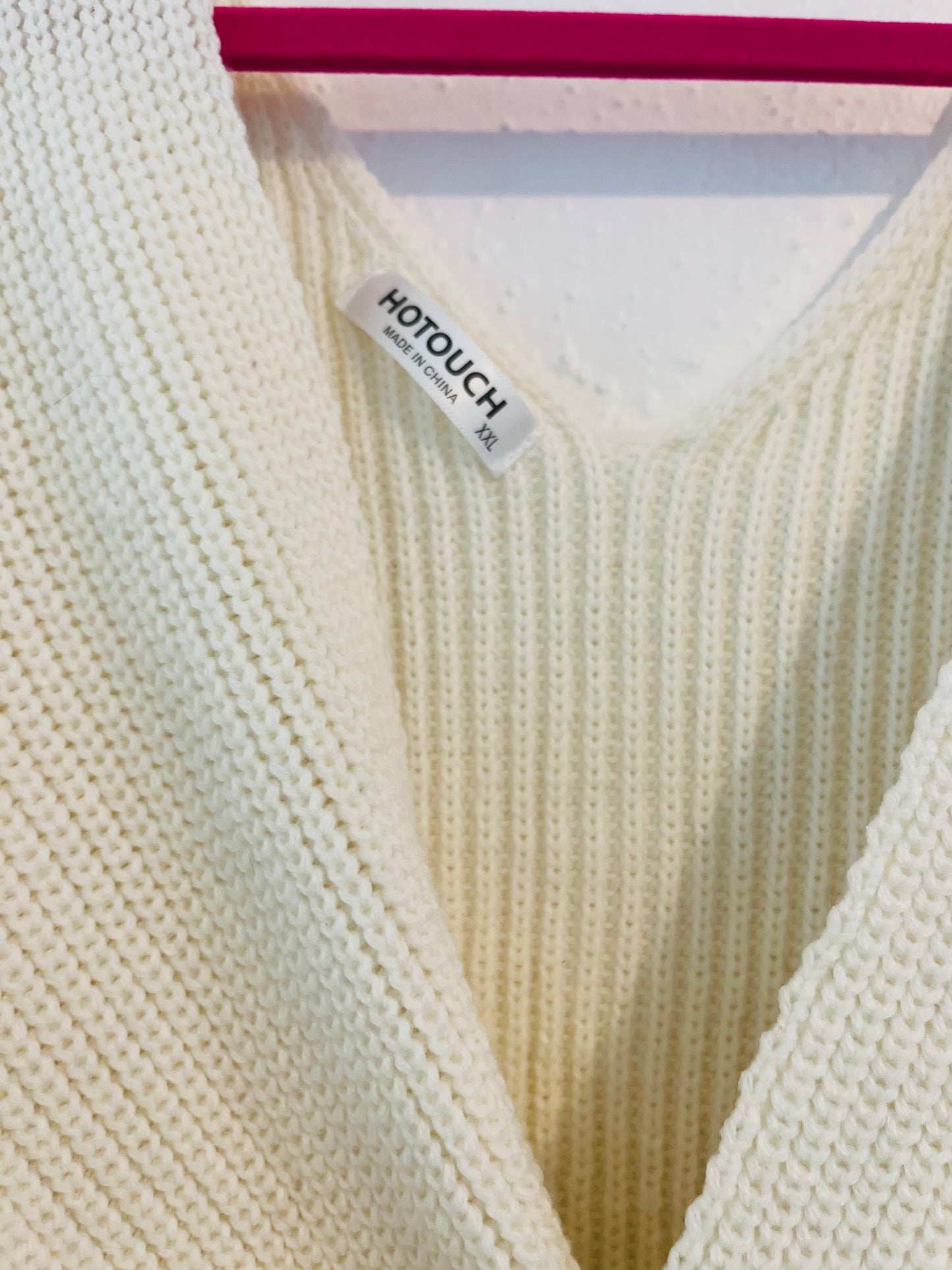 Hot touch crop sweater