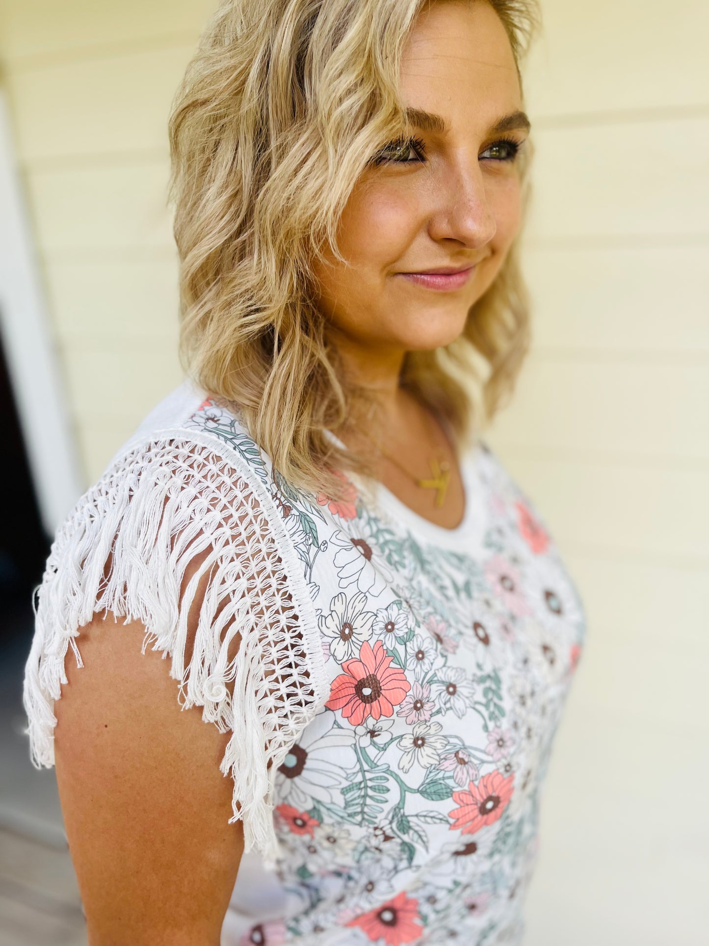 Kay’s Floral Boho Top